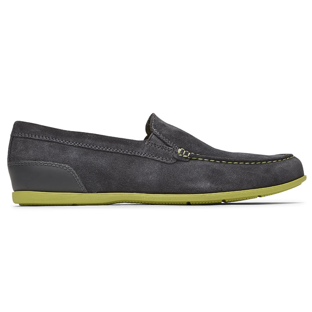 Rockport Slip-Ons Herre Mørke Grå - Malcom Venetian - XHJS60184